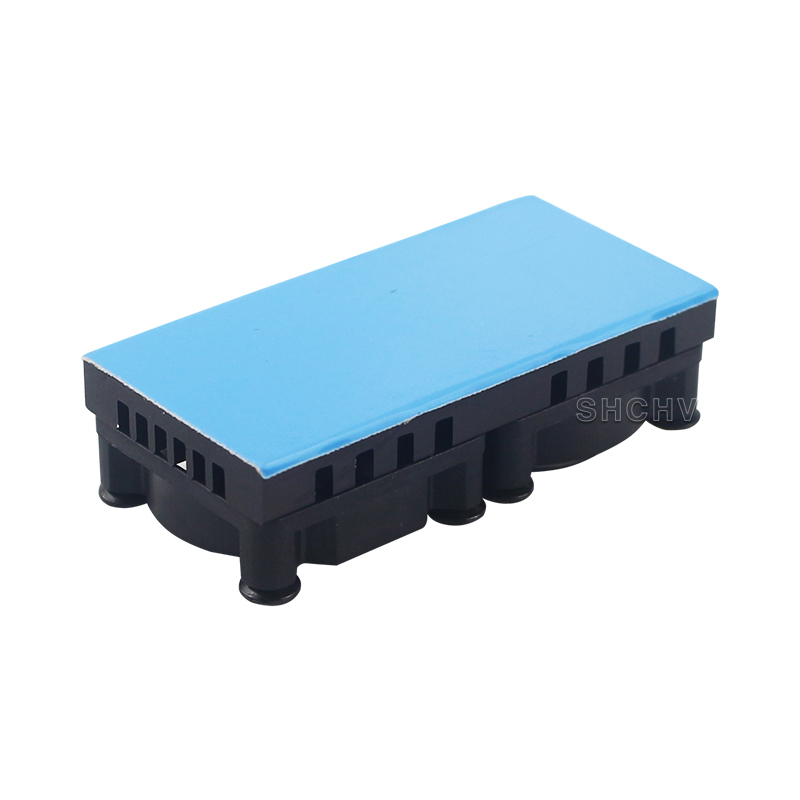 Dual Fan with built-in Dual Heat Sink Base for Raspberry Pi 4B/3B+/3B (แถม Heat Sink เล็กเพิ่มอีก 2 ชิ้น)