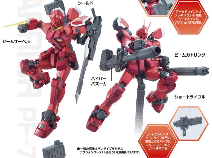 MG 1/100 PF-78-3A Gundam Amazing Red Warrior