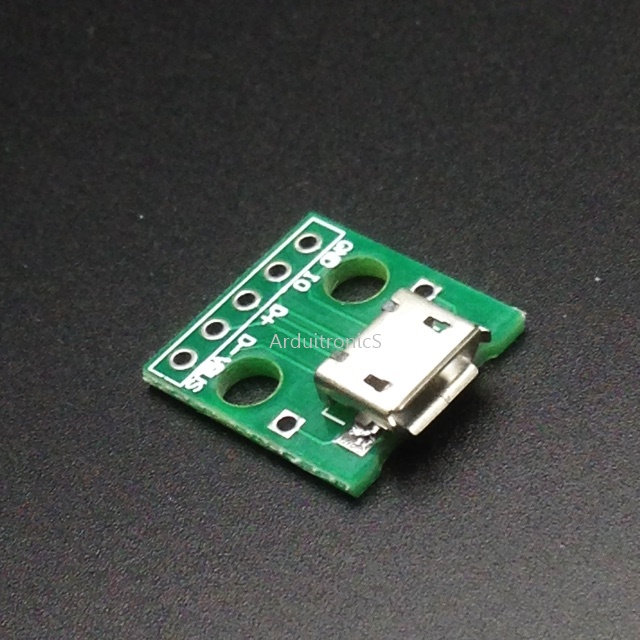 Micro USB to DIP Converter Breakout