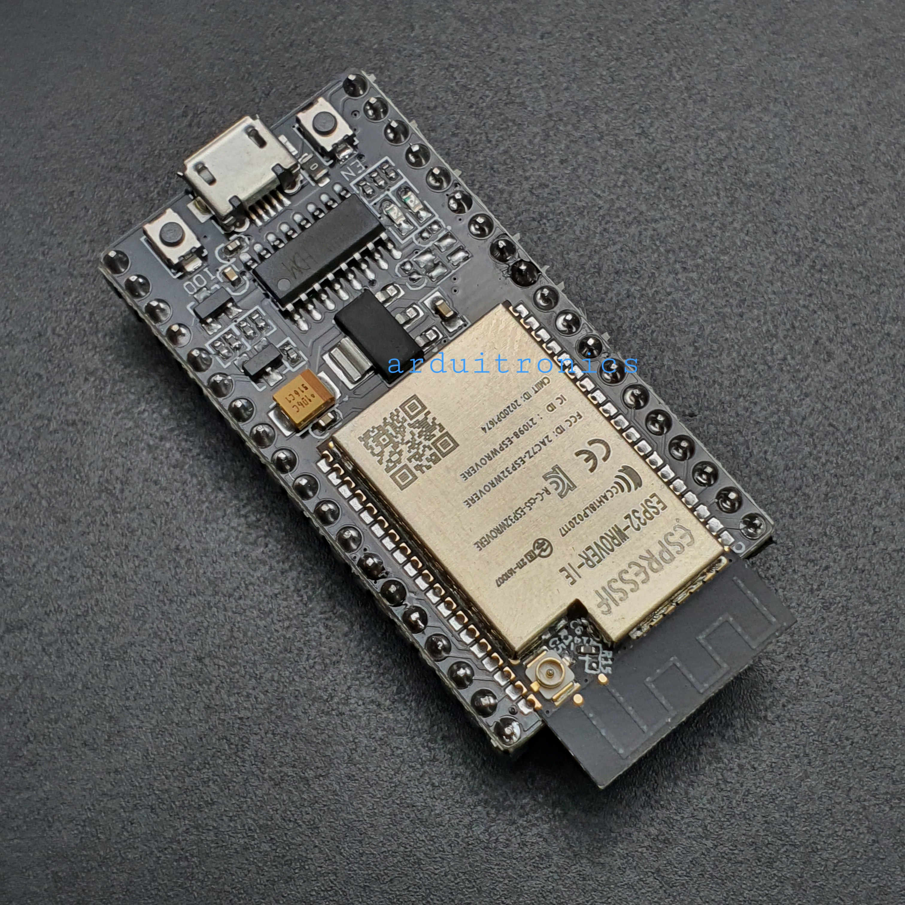 ESP32 NodeMCU ESP32-WROVER-IE Wi-Fi and Bluetooth Module [มีขั้วต่อสายอากาศแบบ IPEX Antenna] 38 pin