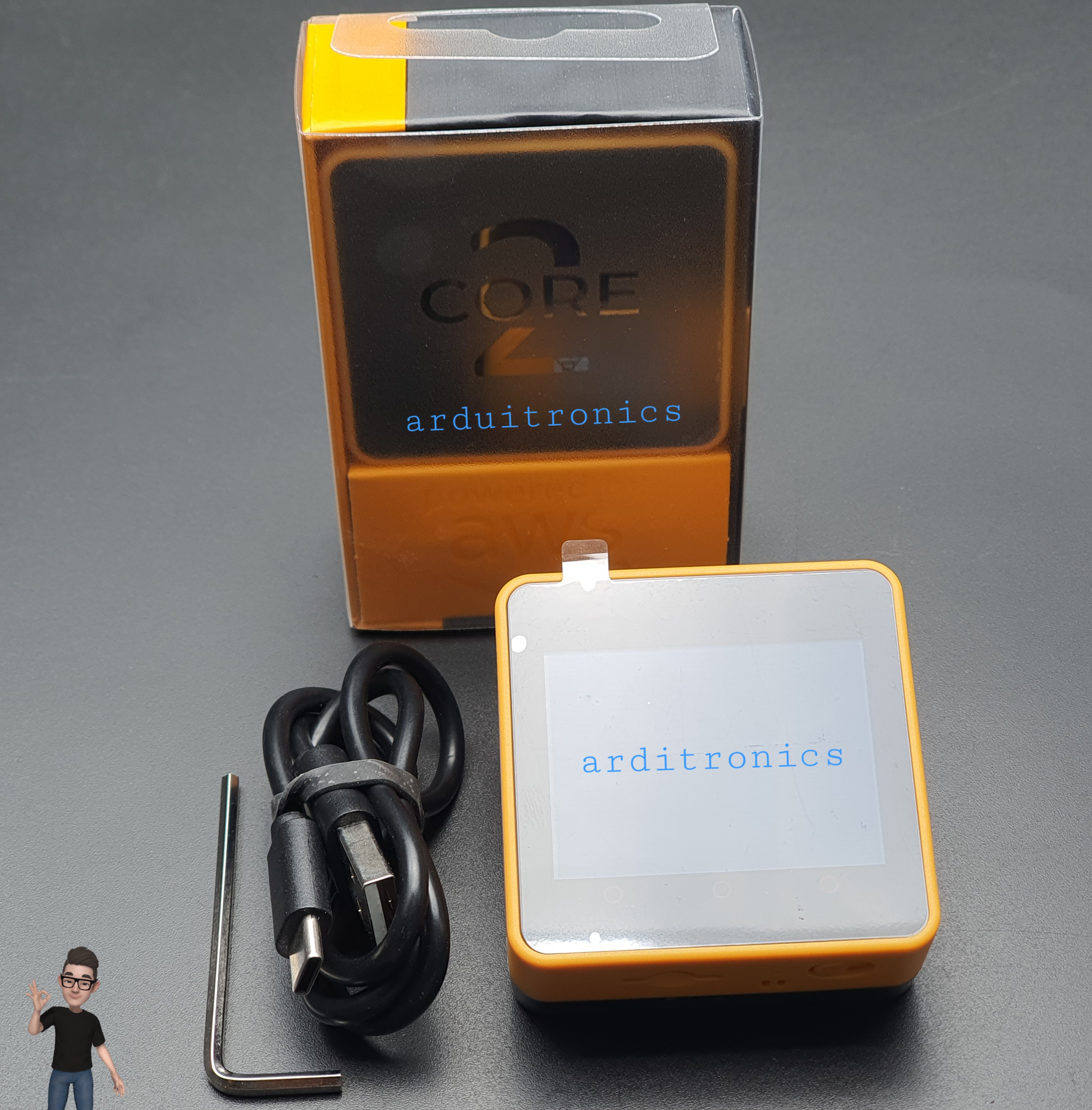 M5Stack Core2 ESP32 IoT Development Kit for AWS IoT EduKit