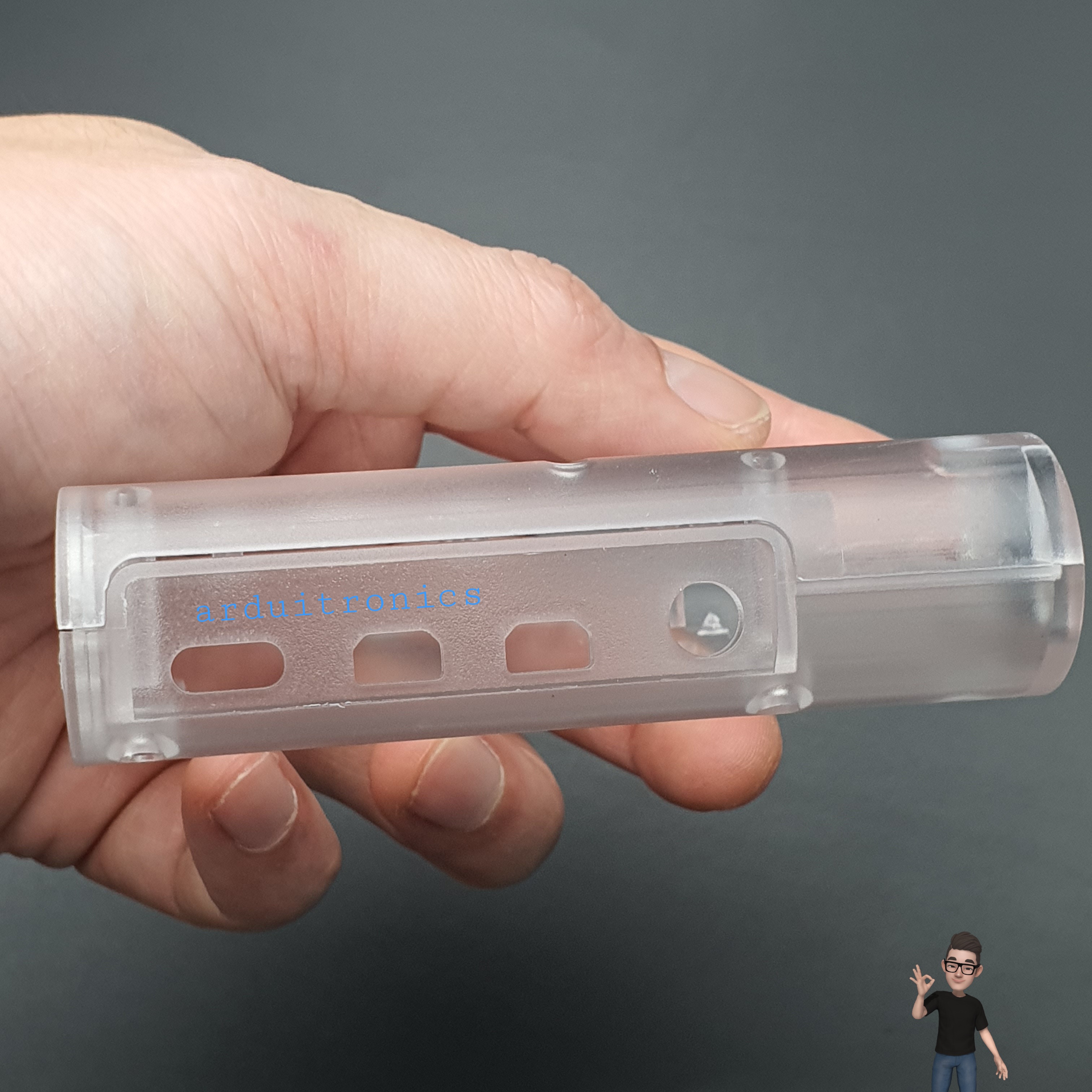 Raspberry Pi 4B Shell Case Box Transparent กล่อง เคส Raspberry Pi 4 สีใส พร้อมพัดลมระบายความร้อน