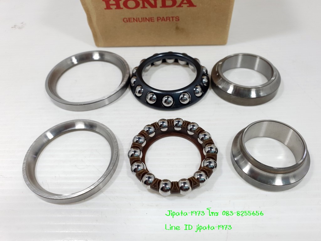 (CBR 250) ชุดลูกปืนถ้วยคอ Honda CBR 250,CBR 300,CB 300F แท้ (ขายเป็นชุด)