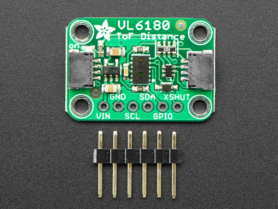 Adafruit VL6180X Time of Flight Distance Ranging Sensor (VL6180) - STEMMA QT