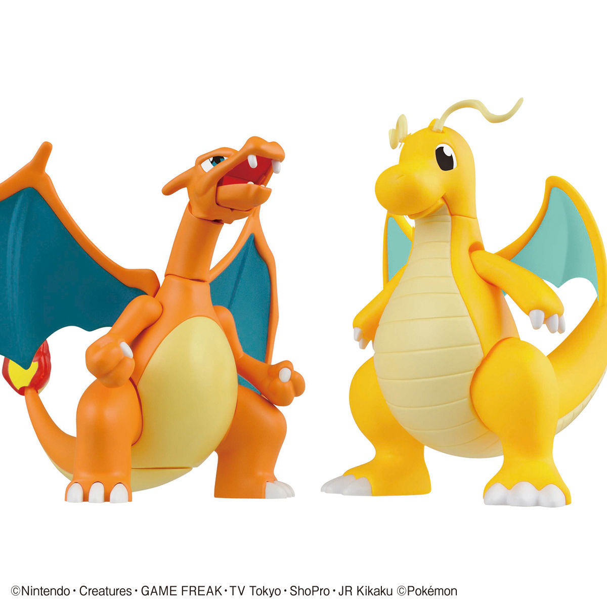 Pokemon Plastic Model Collection 43 Select Series Charizard (Battle Ver.) & Dragonite VS Set