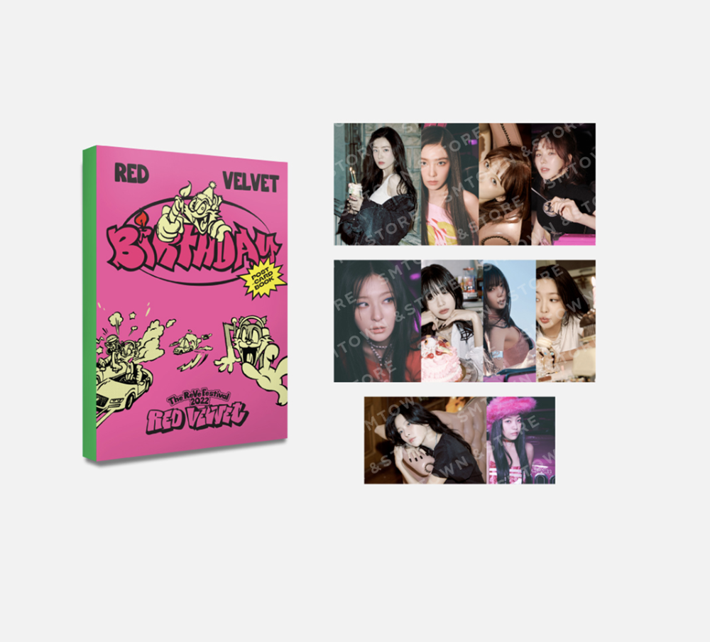 Red Velvet -The ReVe Festival 2022 - Birthday’ MD Collection -Postcard Book