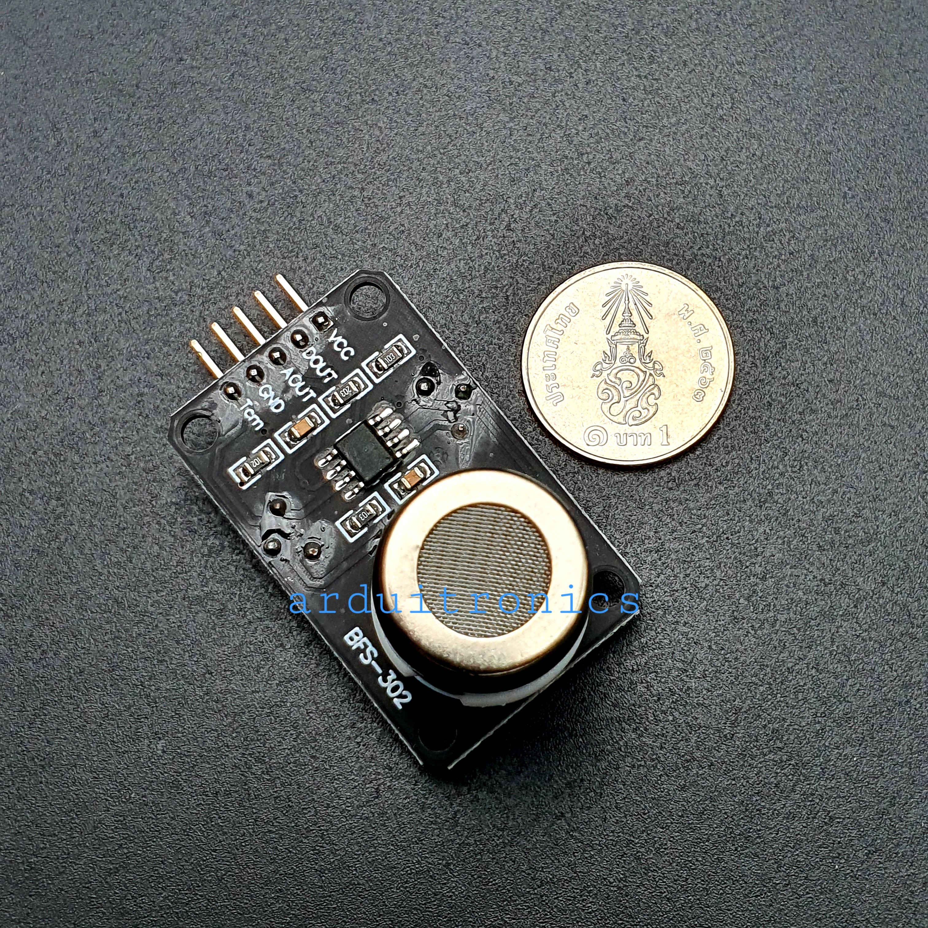MG-811 Carbon Dioxide Co2 Sensor Module เซ็นเซอร์วัดก๊าซคาร์บอนไดออกไซด์ Co2 V2.0 PCB สีดำ