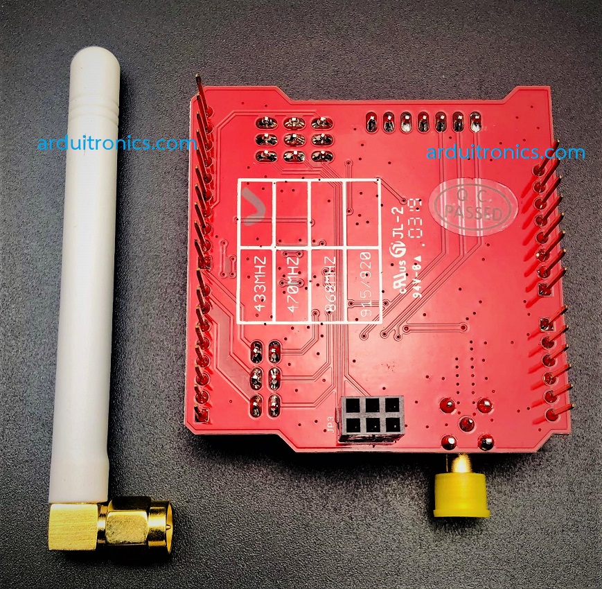 LoRa Shield 433MHz for Arduino Module Lora Shield(แถมเสาอากาศ)