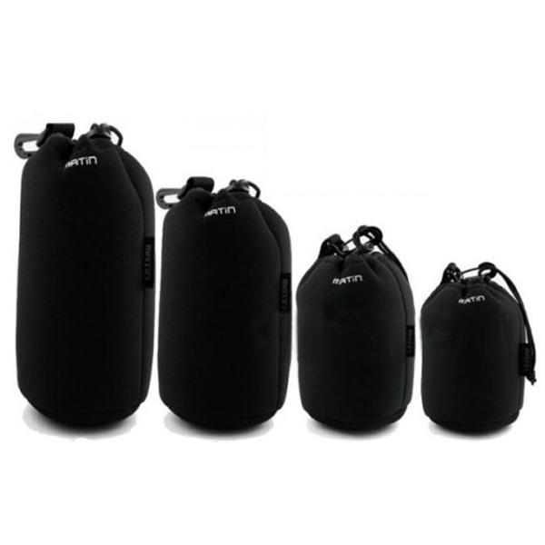 4 ชิ้นกระเป๋าใส่เลนส์ วัสดุกันน้ำ for Canon Nikon Sony