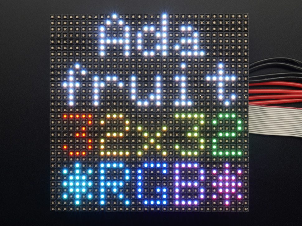 32x32 RGB LED Matrix Panel - 4mm Pitch (Adafruit)