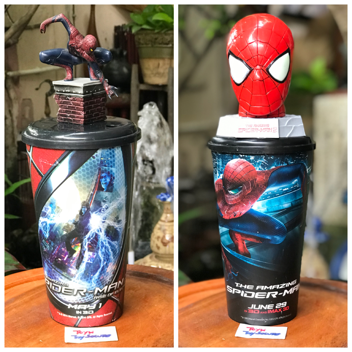 ส่งต่อ แก้วน้ำโรงหนังสไปเดอร์แมน The Amazing Spider-Man I / The Amazing Spider-Man II