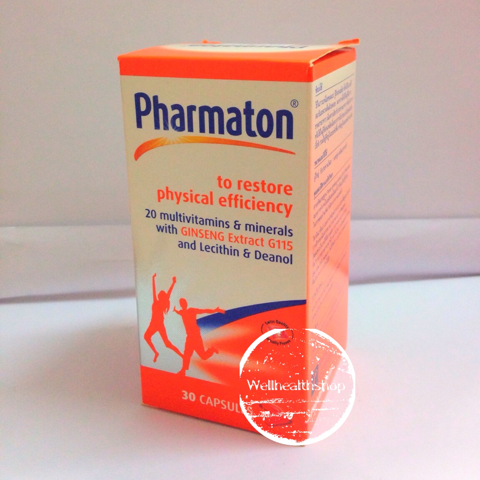 Pharmaton ฟาร์มาตอน วิตามินรวมและเกลือแร่ โสมสกัด G115
