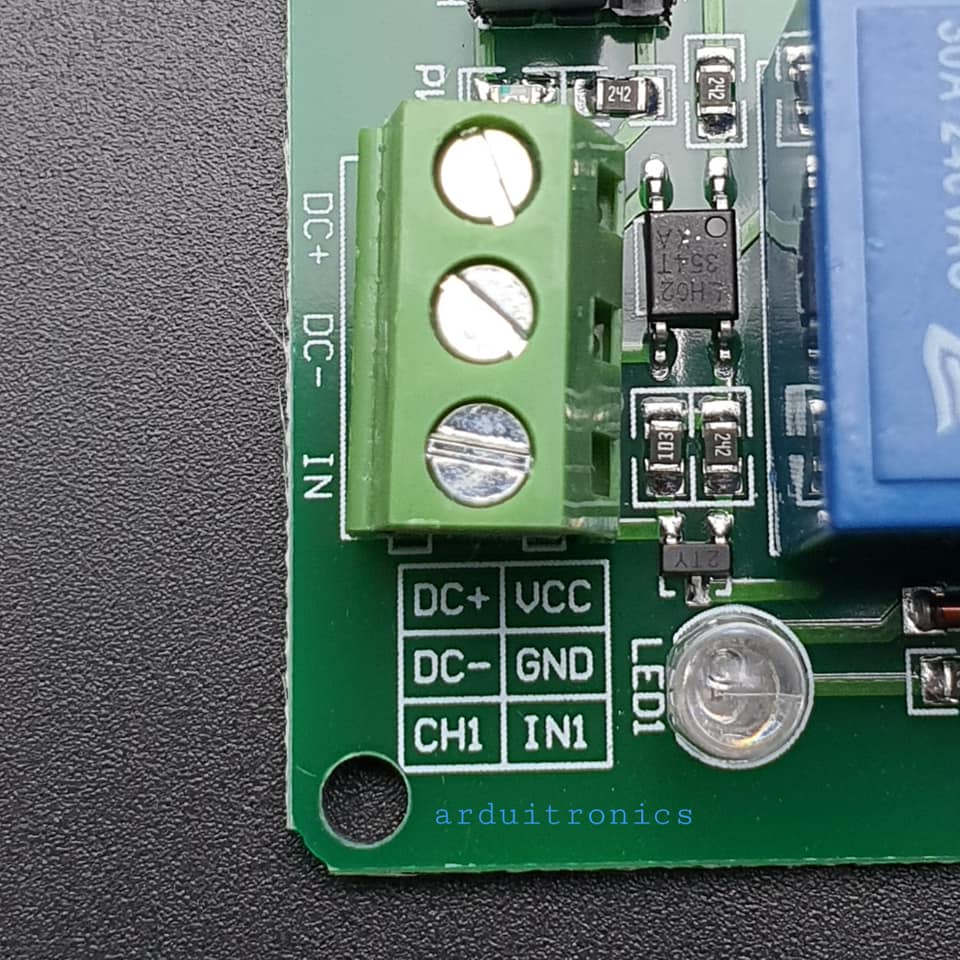 1 Channel Relay 12V 30A รีเลย์ 12V 30A ทำงานแบบ Active Low/High