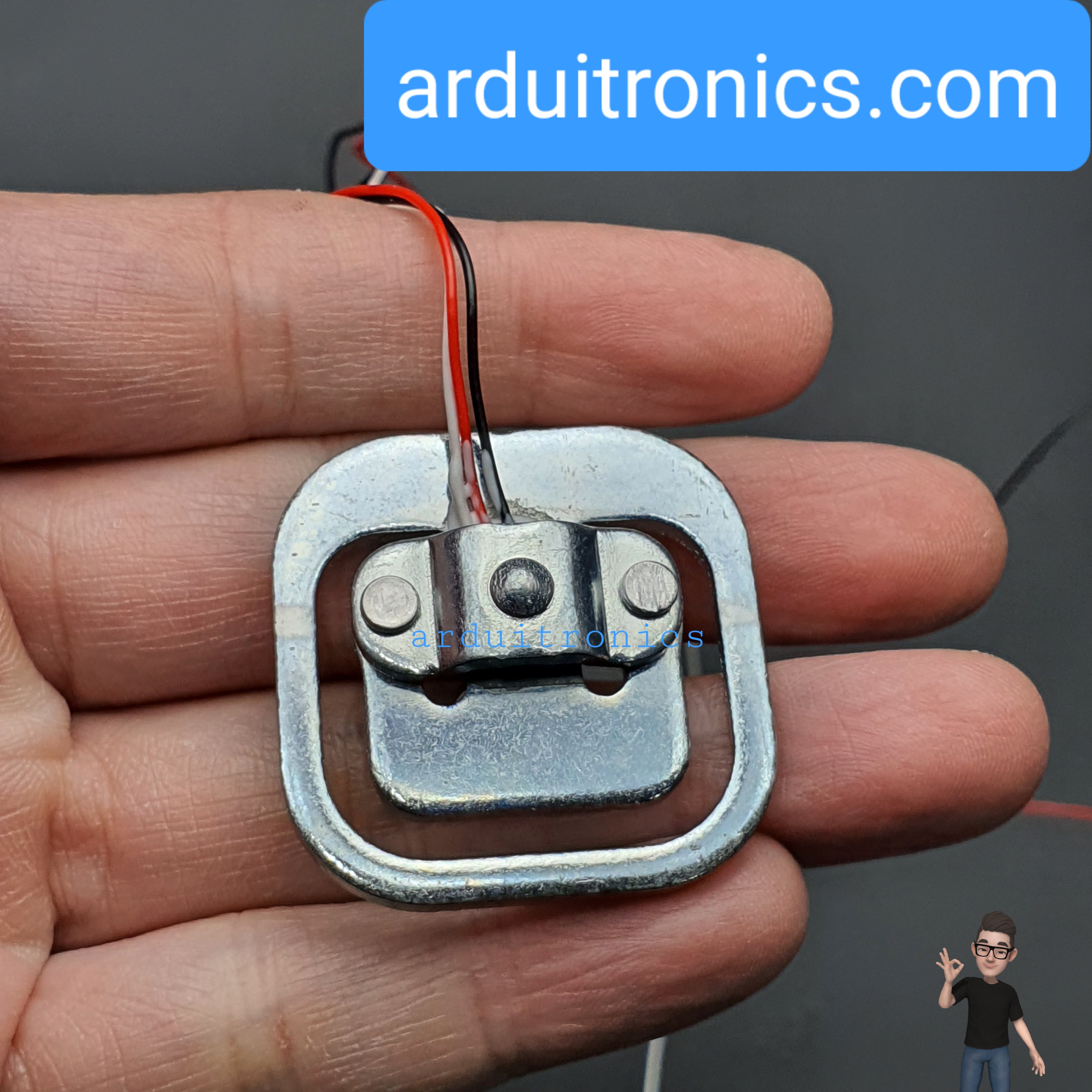 Load Cell 50kg Sensor Body Scale Resistance Strain Half Bridge Sensor