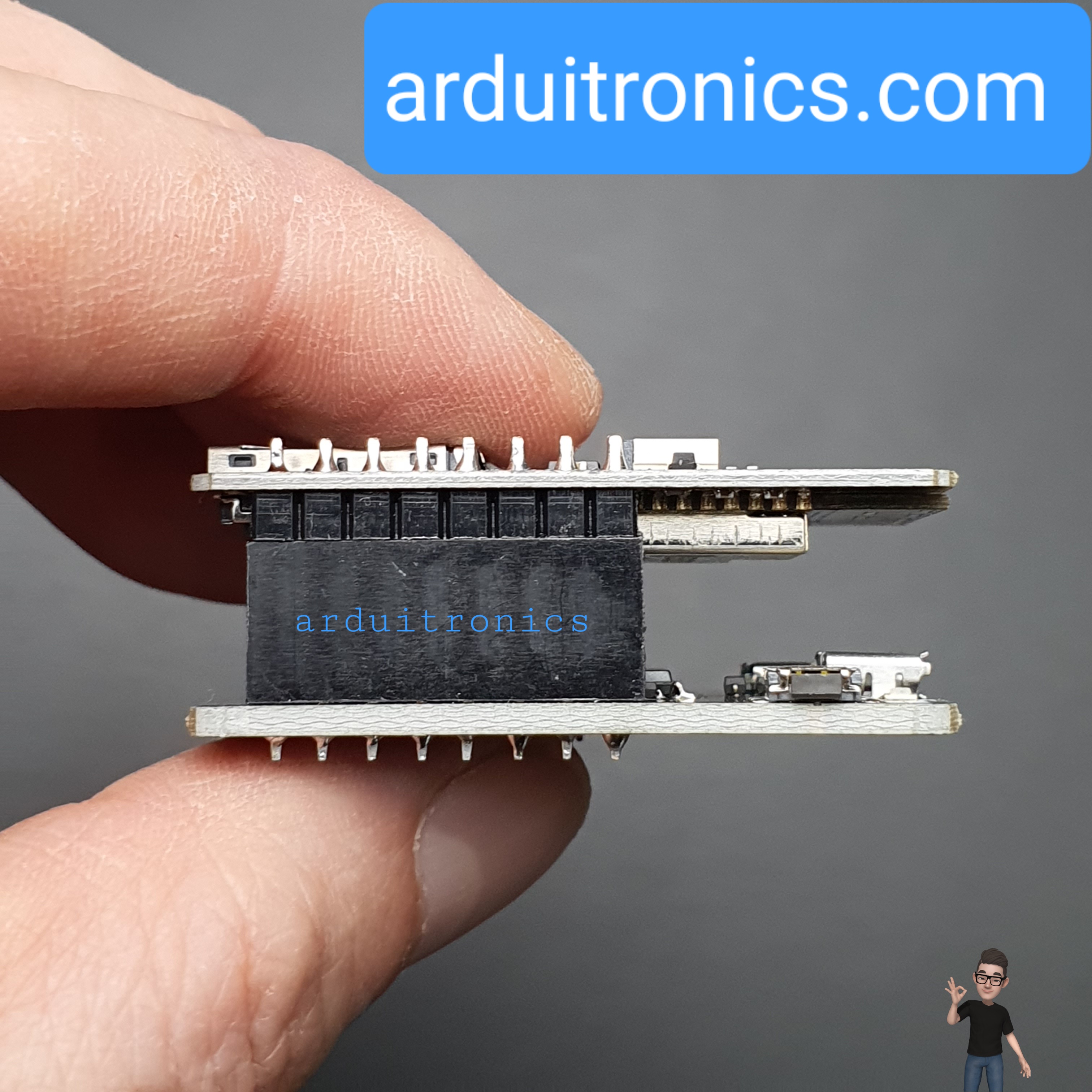 ESP32-CAM Camera Module Development Board with Expansion Board (Camera Module OV2640)