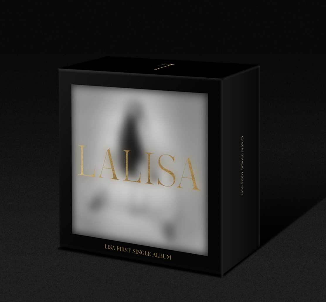 BLACKPINK - LISA - FIRST SINGLE ALBUM LALISA - KiT ALBUM แบบ ได้ ของแถมเพิ่ม จาก yg - ส่ง เรือ