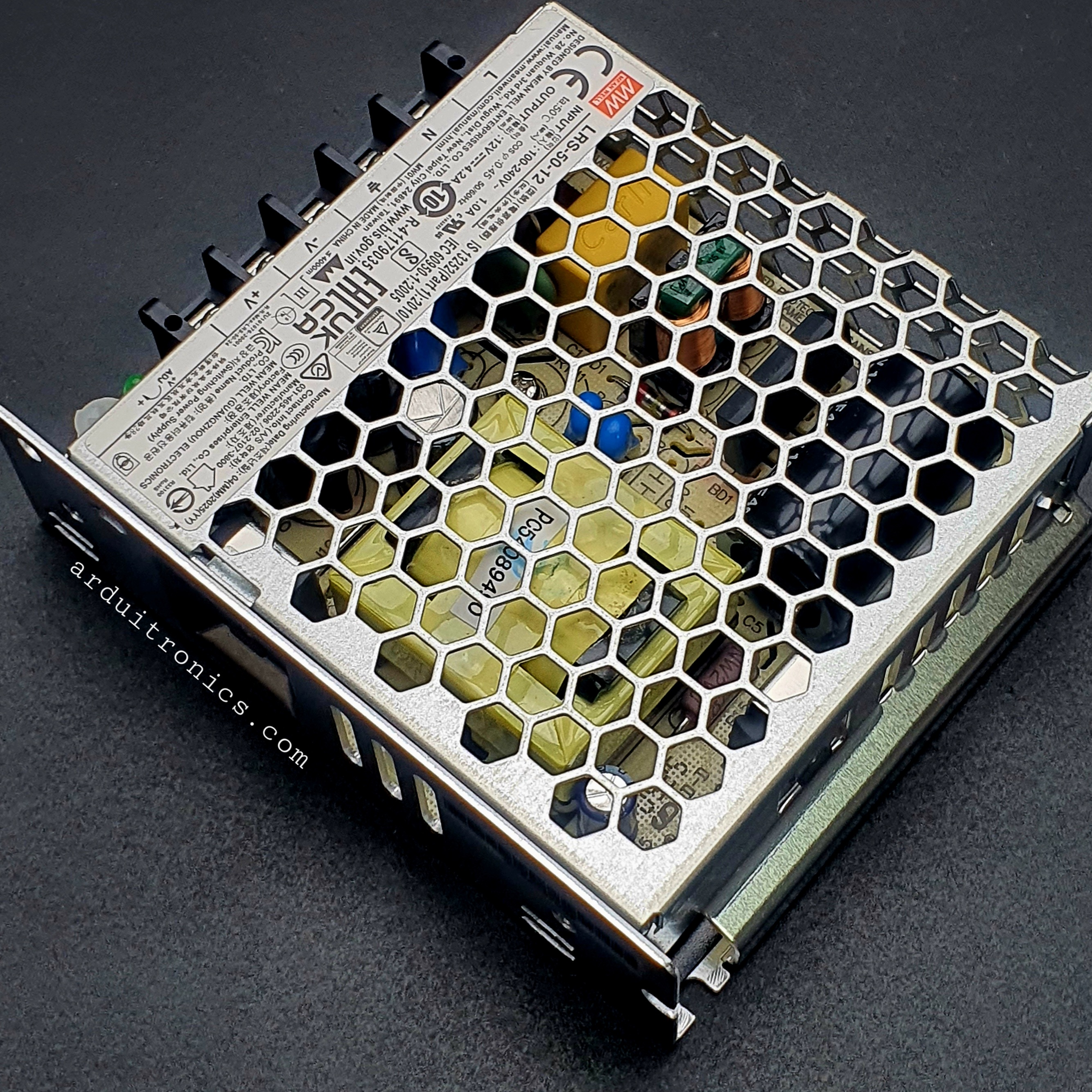 Switching Power Supply 12V 4.2A 50W (MEAN WELL LRS-50-12)