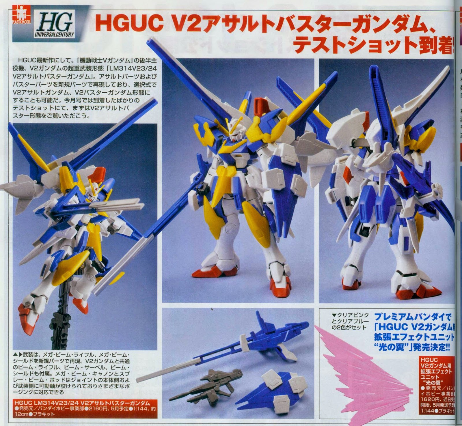 HGUC 1/144 LM314V23/24 Victory Two Assault Buster Gundam