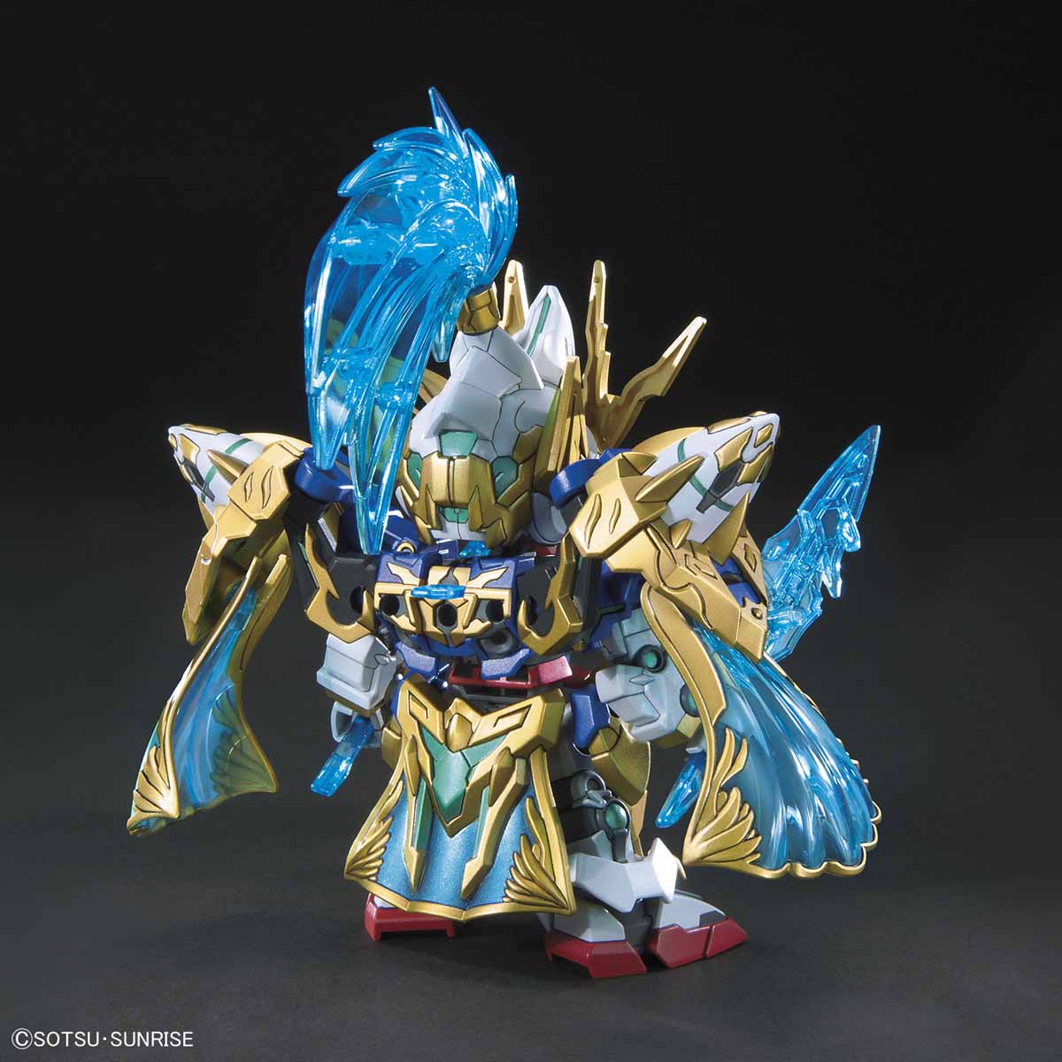 SD SANGOKU SOKETSUDEN Zhao Yun 00 GUNDAM& BLUE DRAGON DRIVE