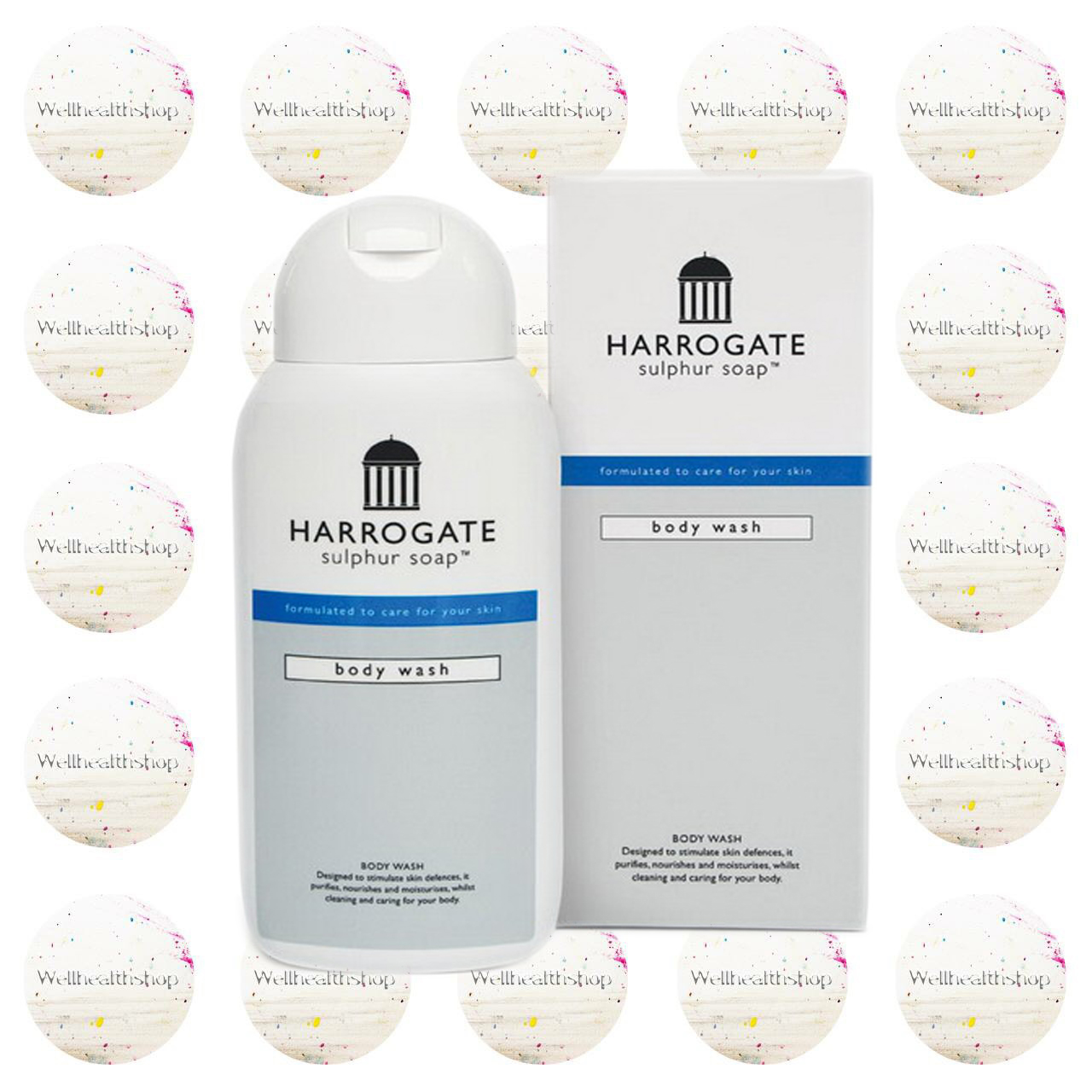 Harrogate body wash ซัลเฟอร์ เจลอาบน้ำ ฮาโรเกต 250 ml