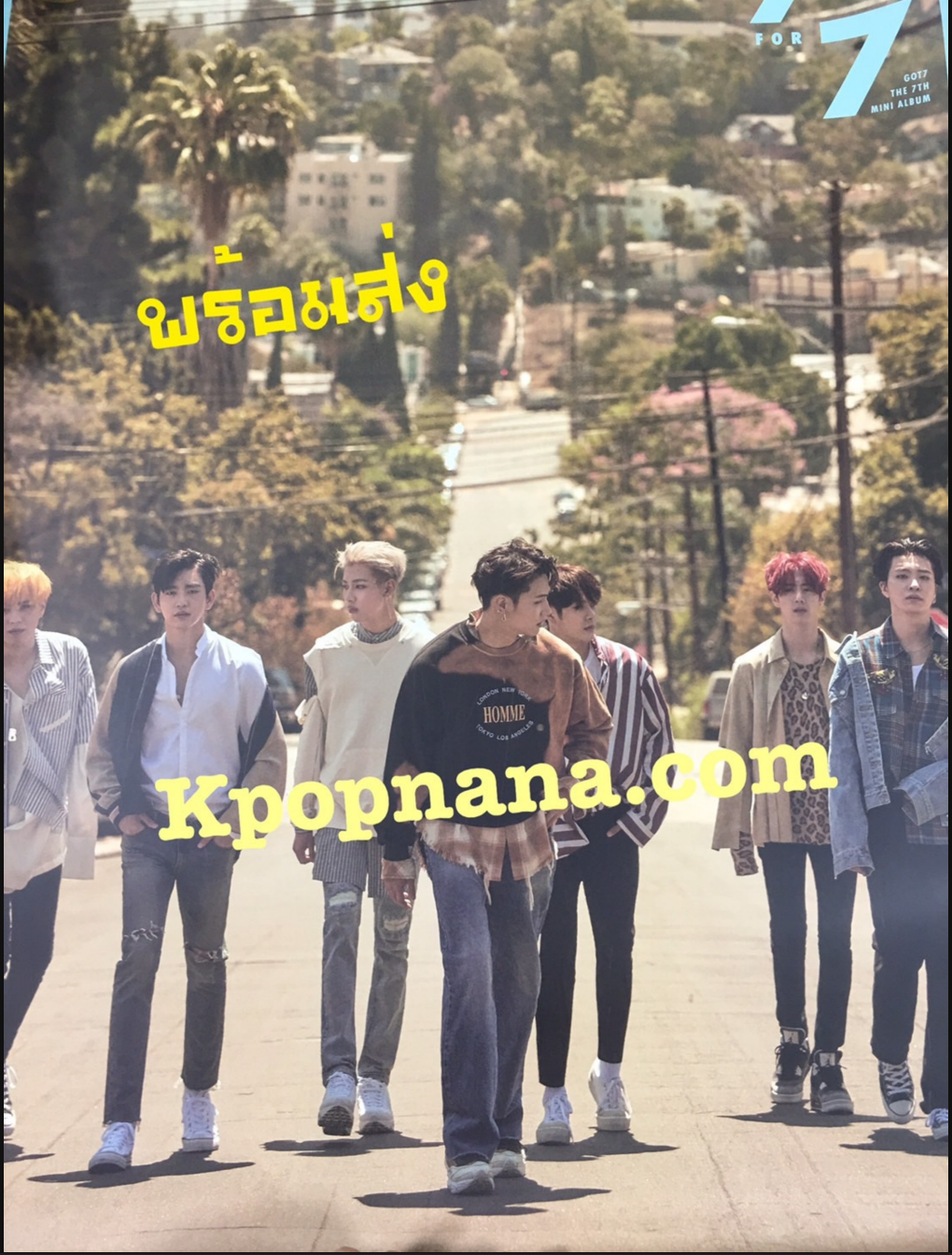 Got7 - โปสเตอร์ got7 พร้อมส่ง แบบที 16 + กระบอกโปสเตอร์