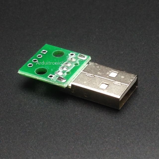 USB 2.0 Male to DIP Converter Breakout