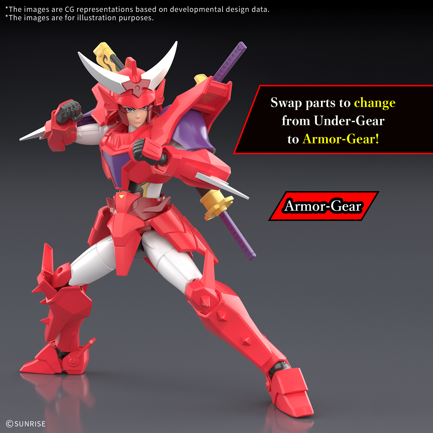 "Pre-Order" 30MF Yoroi-Shinden Samurai Troopers (Ronin Warriors) Gai of the Heat