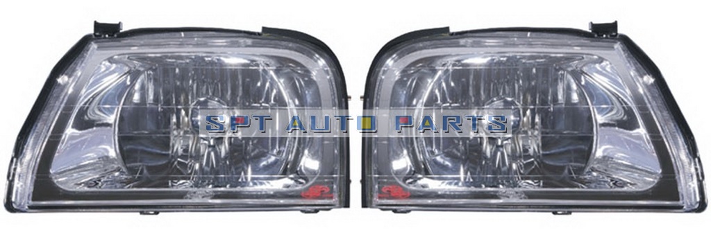 โคมไฟหน้า รุ่นหลอด H4 มิตซูบิชิ MITSUBISHI / L200 Strada 1996 - 2004 / Headlamp ไม่รวมหลอด