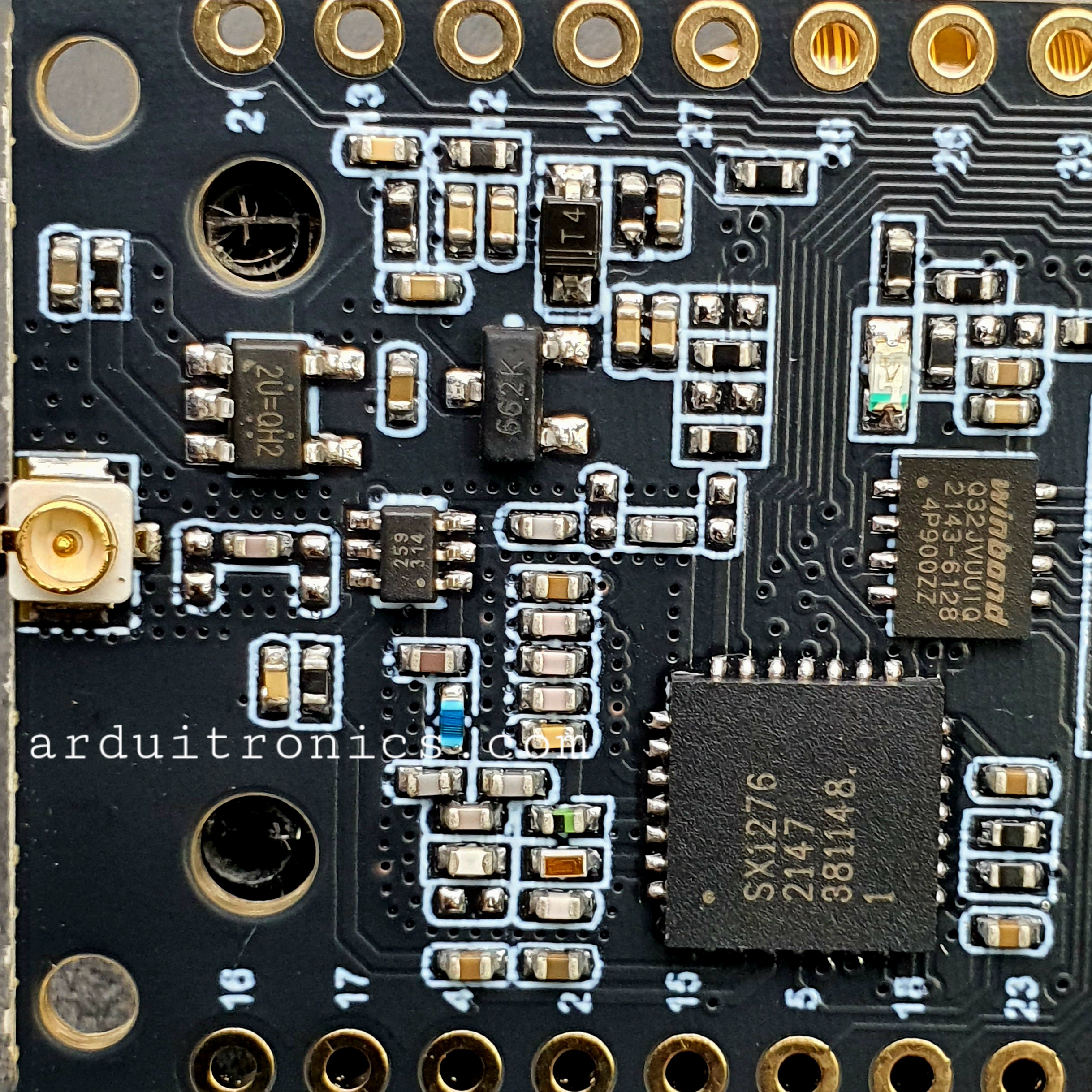 TTGO SX1276 V1.3 LoRa32 868MHz + ESP32 with OLED 0.96 inch (Blue Screen) + Antenna + Cable