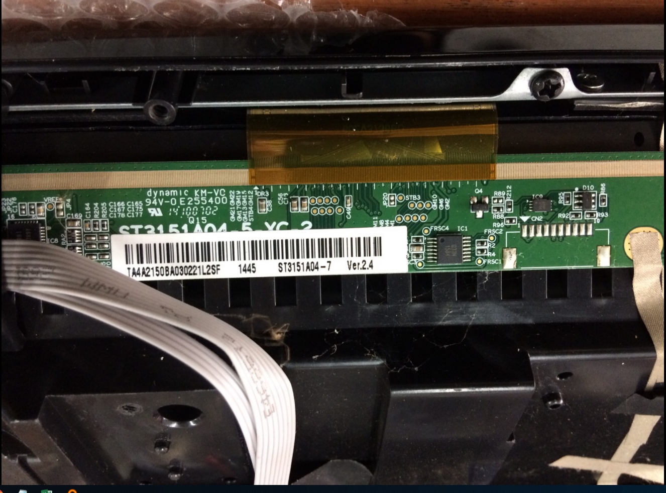 IC MEM Haier : LE32B7000T พาร์ทบอร์ด TP.SIS231.PT71