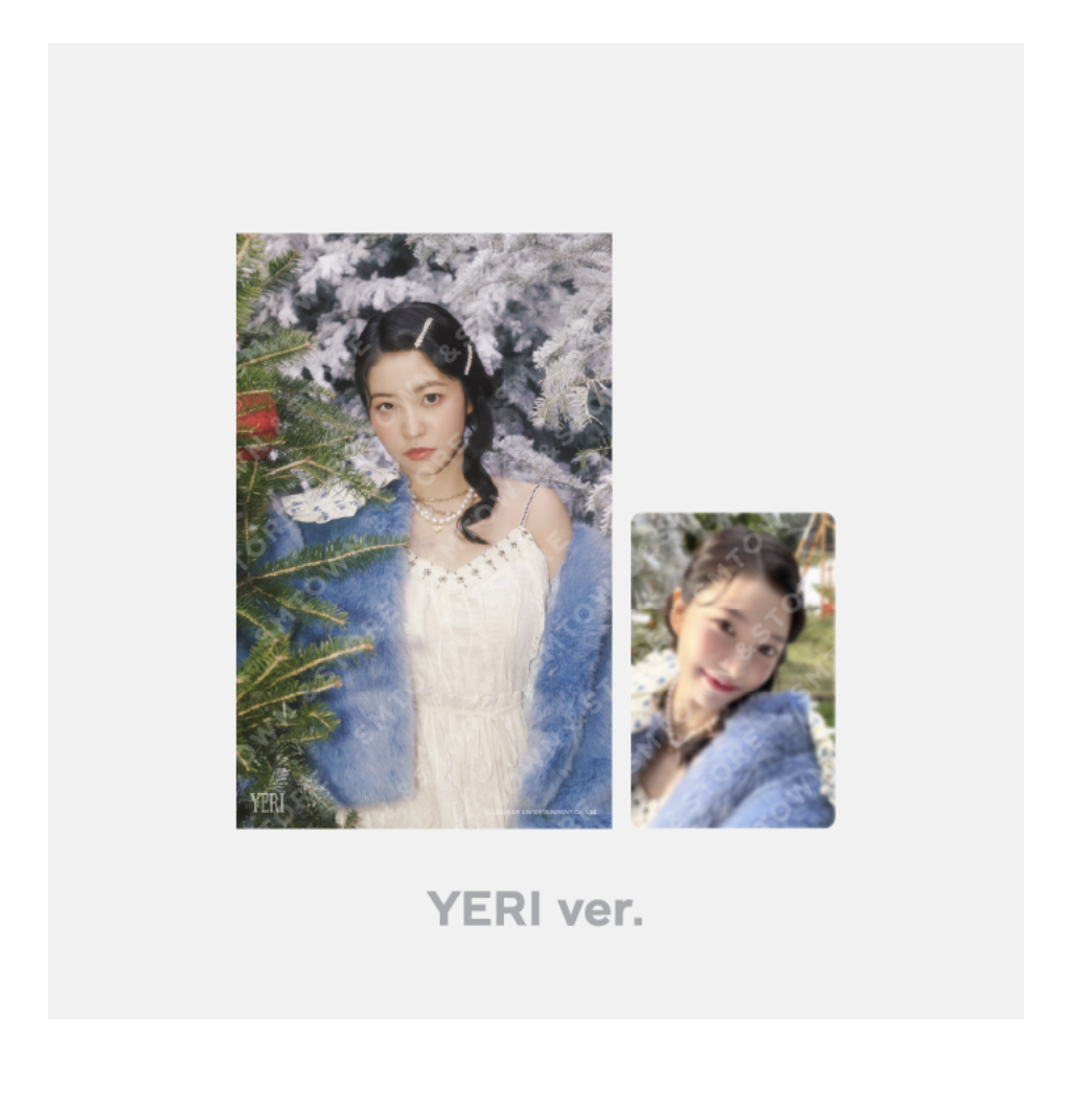 Red Velvet - SMTOWN LIVE 2023 : SMCU PALACE @ KWANGYA OFFICIAL MD -4x6 Photo + Photo Card Set แบบ yeri