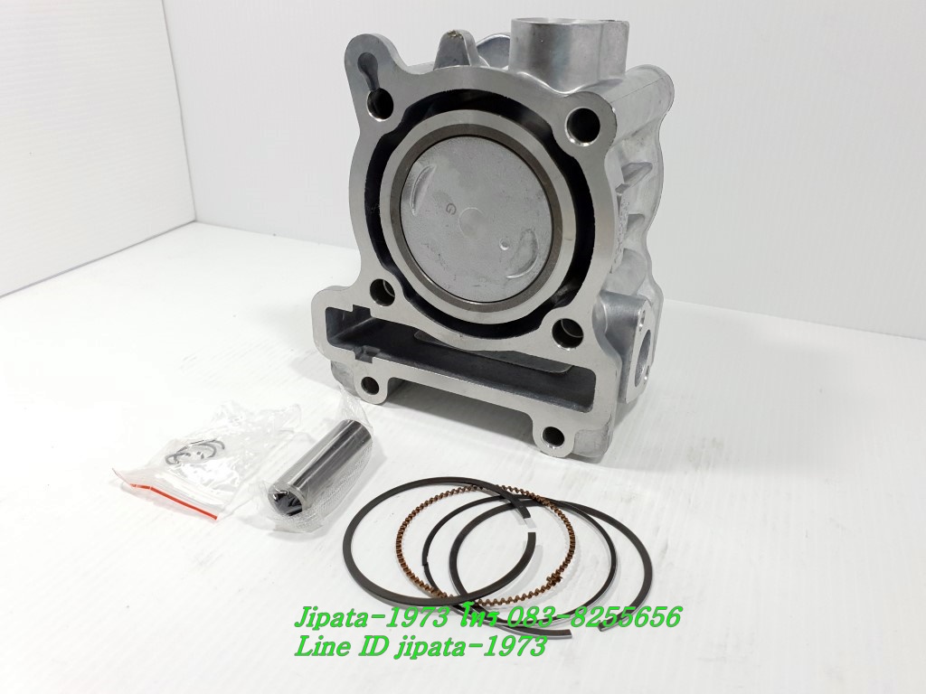 (Mio 125 i) ชุดเสื้อสูบพร้อมชุดลูกสูบแหวนครบชุด Yamaha Mio 125 i (52.4 มม.) งานเกรดเอ