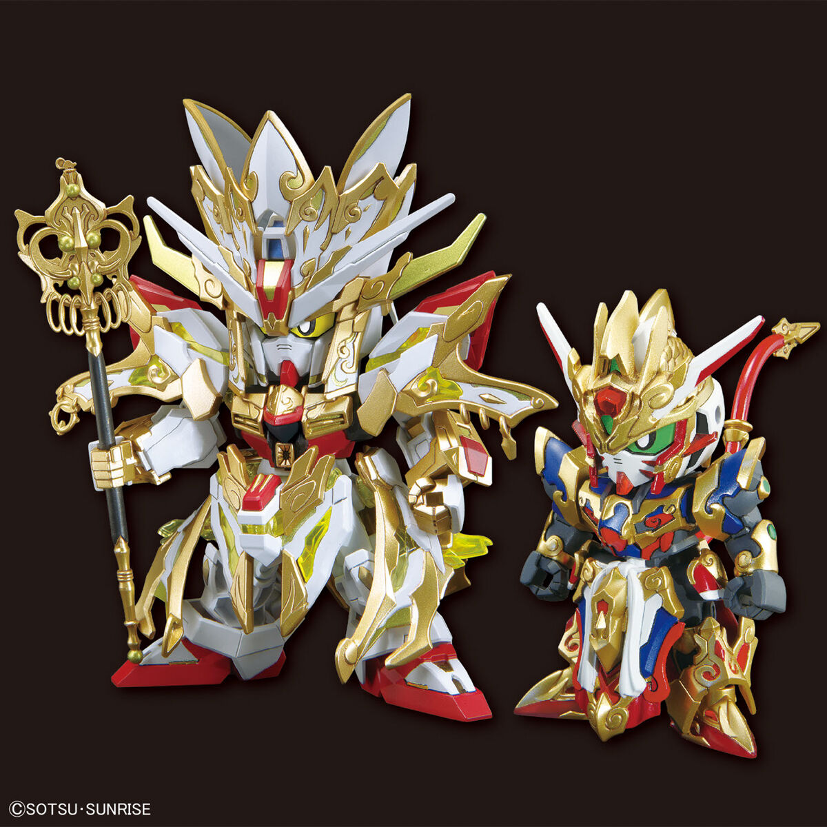 SDW Heroes Wukong Impulse Gundam (Childhood Ver.) & Sanzang Strike Freedom Gundam Set