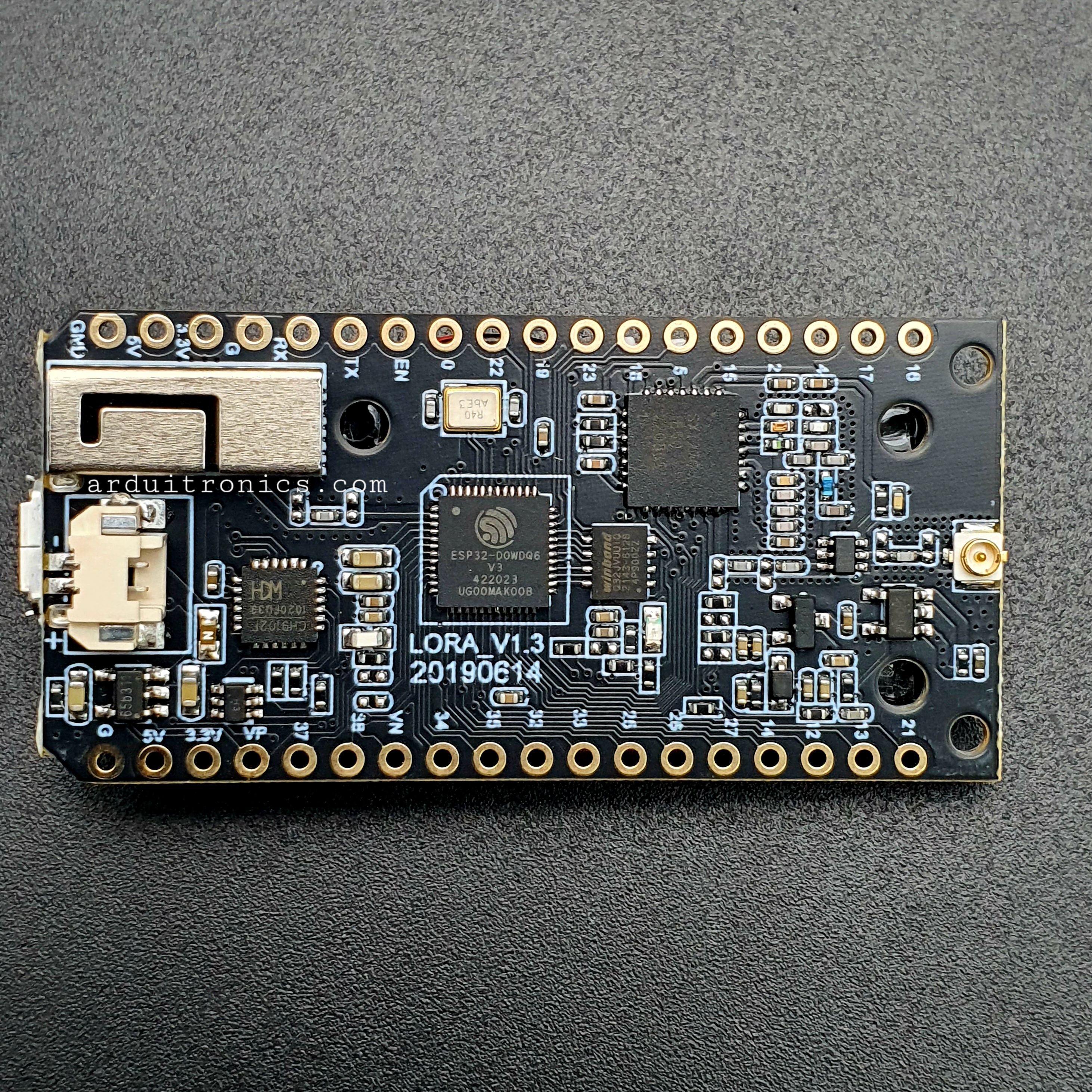 TTGO SX1276 V1.3 LoRa32 915MHz + ESP32 with OLED 0.96 inch (Blue Screen) + Antenna + Cable