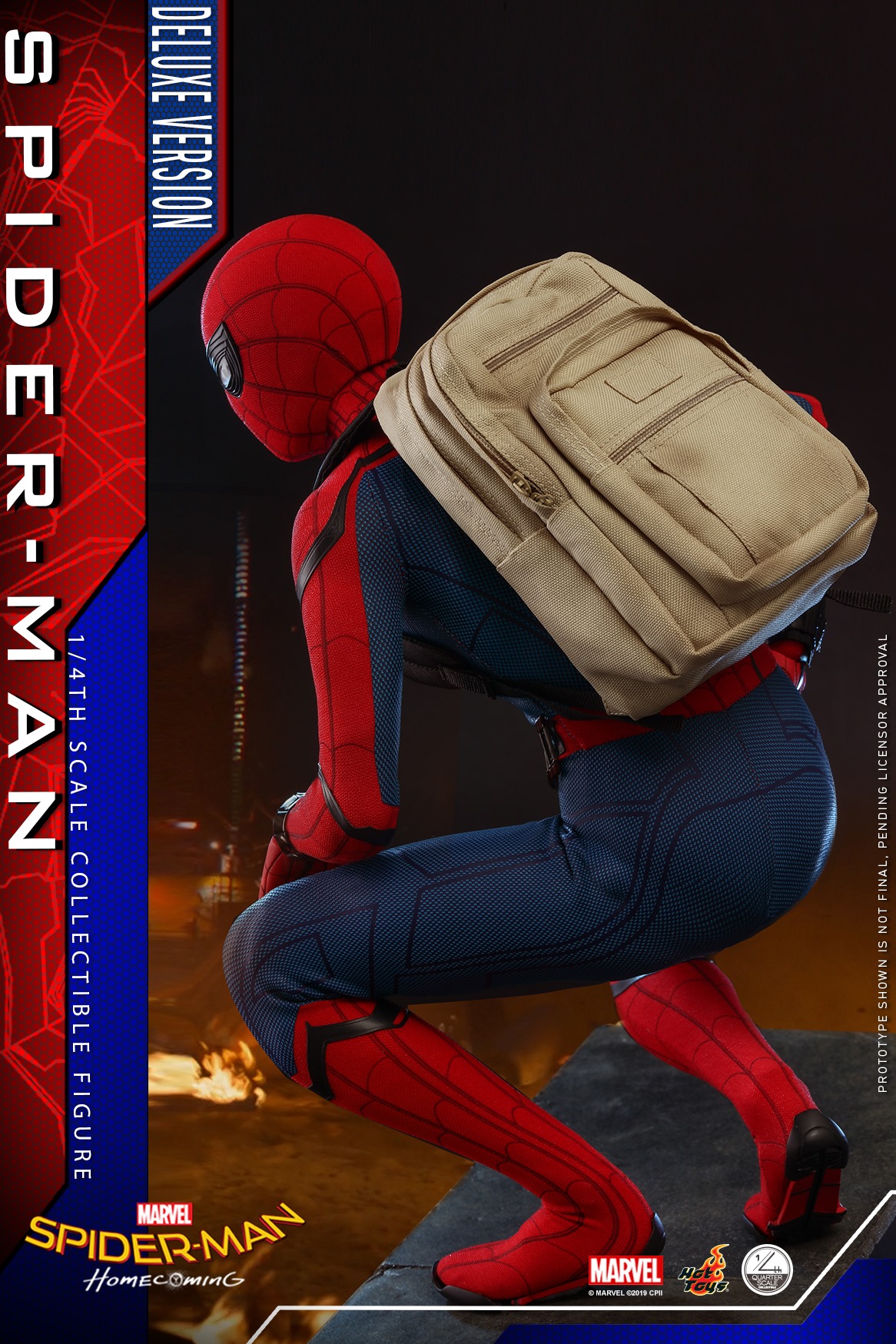 "Pre-Order" Hot Toys Spider-Man: Homecoming - 1/4th scale Spider-Man Collectible Figure (Deluxe Version)