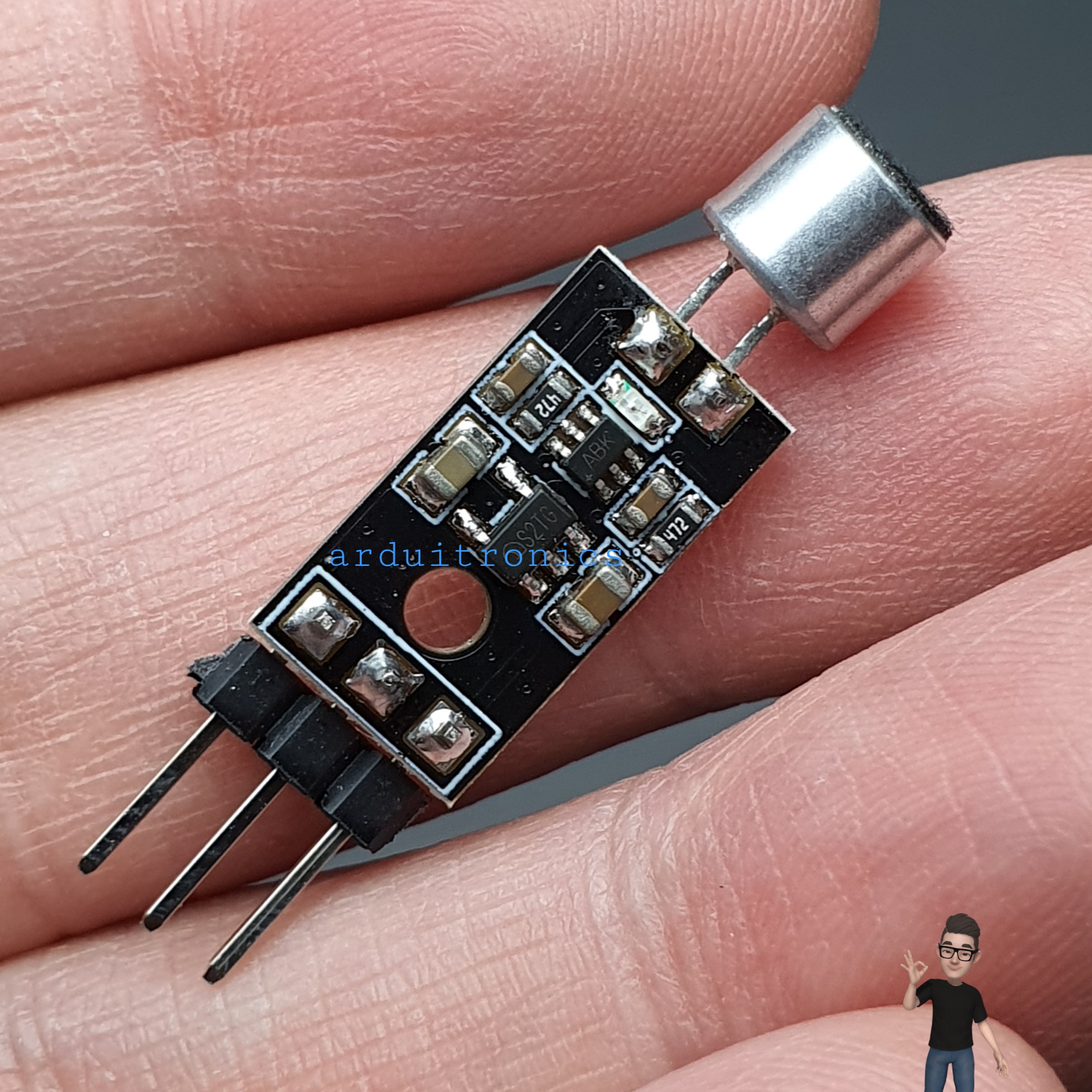 MAX9812 Microphone Amplifier Module