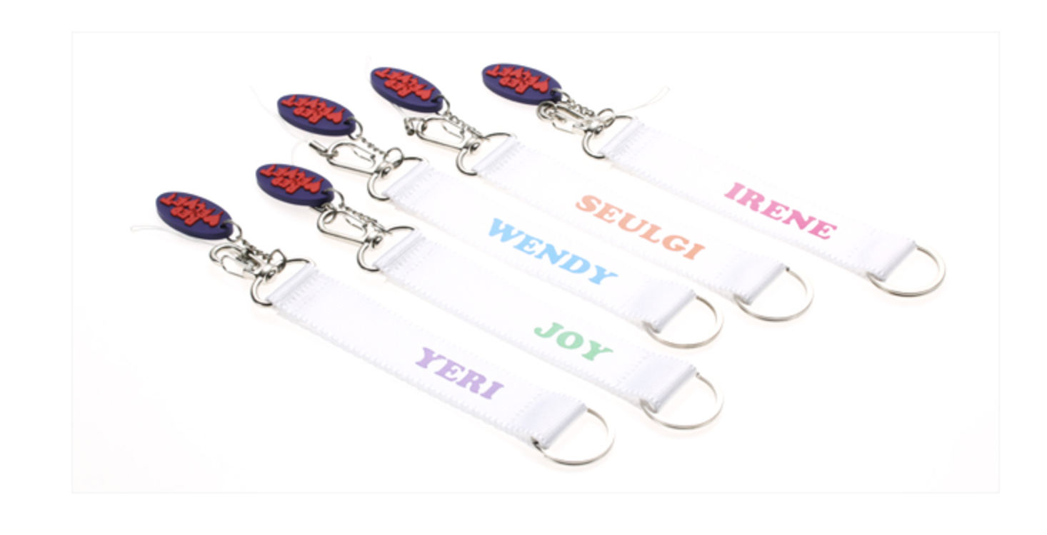 Red Velvet - ของหน้าคอน Red Velvet 2nd concert 'Redmare' Official Goods -Name tag ระบุชื่อ