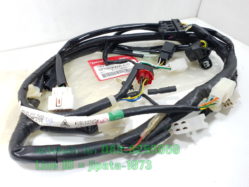 (Wave 110 i) ชุดสายไฟเมน Honda Wave 110 i ปี 2011-2012 (รุ่นสตาร์ทเท้า) แท้