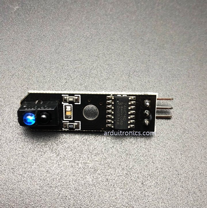 Tracker Sensor โมดูลตรวจจับเส้นขาวดำ TCRT5000