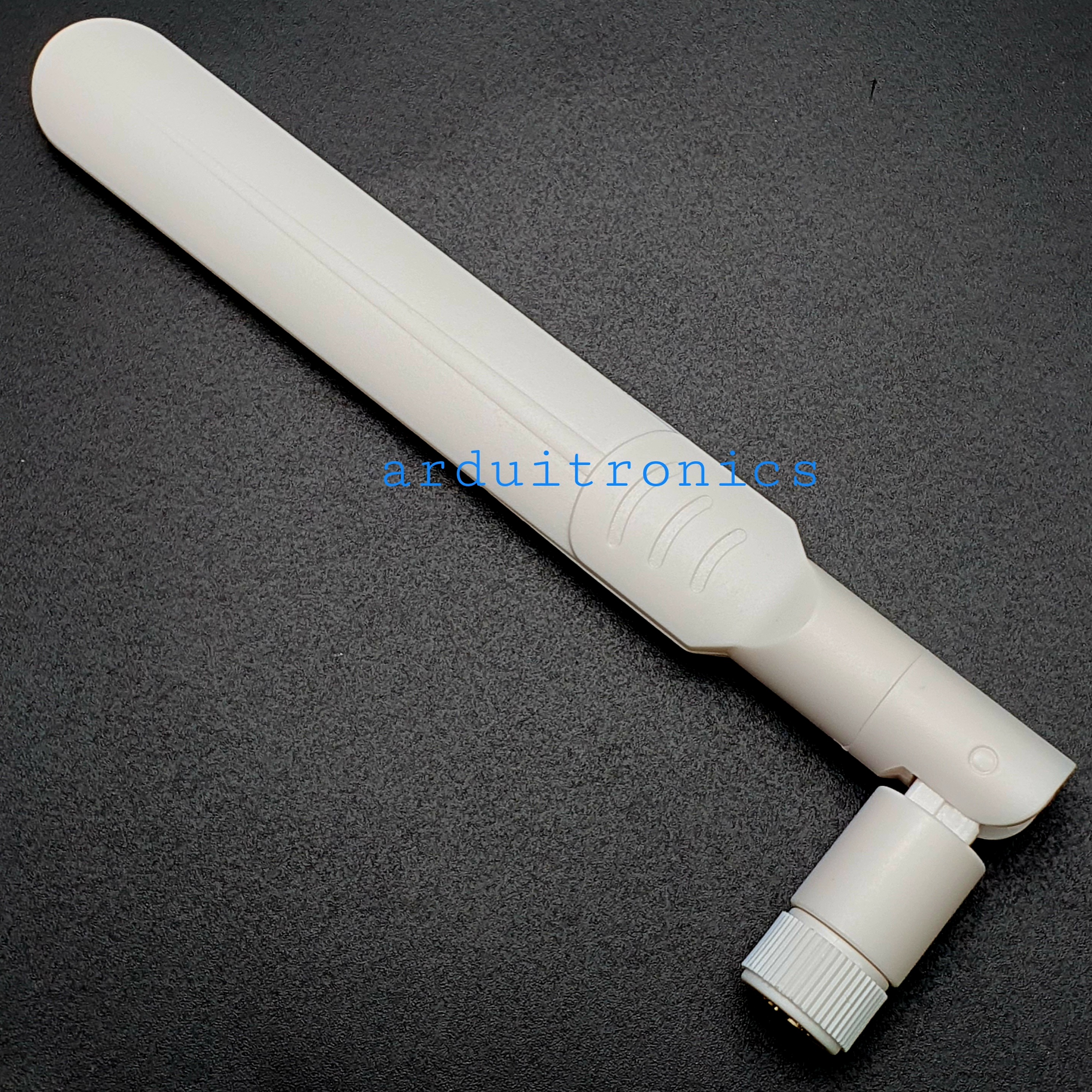 เสาอากาศ Wifi Antenna Dual-Band Antenna คุณภาพสูง 2.4Ghz / 5.8Ghz Dual Frequency 8dbi หัวต่อตัวเมีย Inner Hole ขนาด 16 cm สีขาว