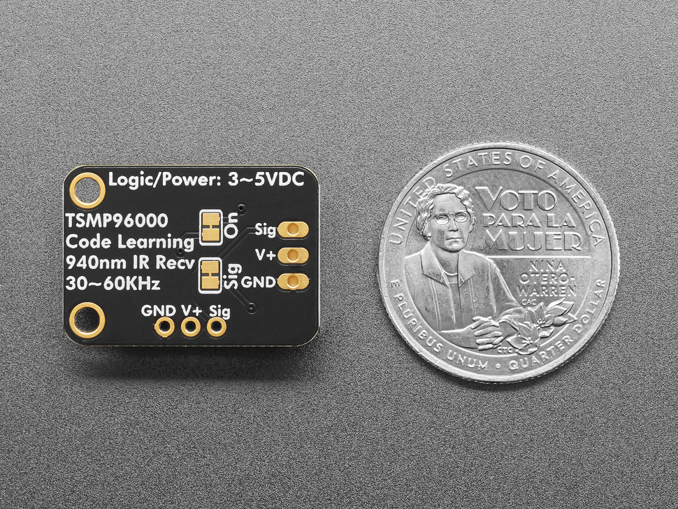 Adafruit TSMP96000 "Code Learning" Infrared IR Receiver Breakout - STEMMA JST PH 2mm (แท้ Adafruit, USA)