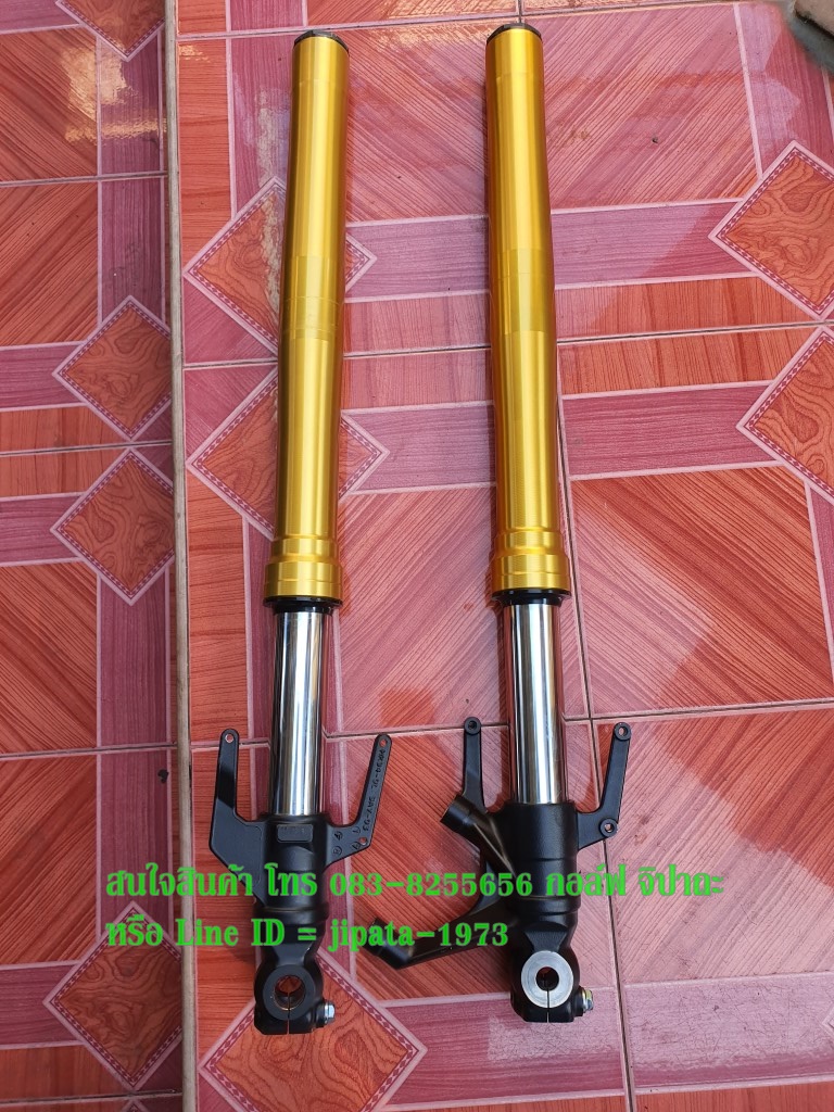 (CB 150 R) ชุดโช้คอัพหน้า Honda CB 150 R แท้ (สินค้ามือ 2)