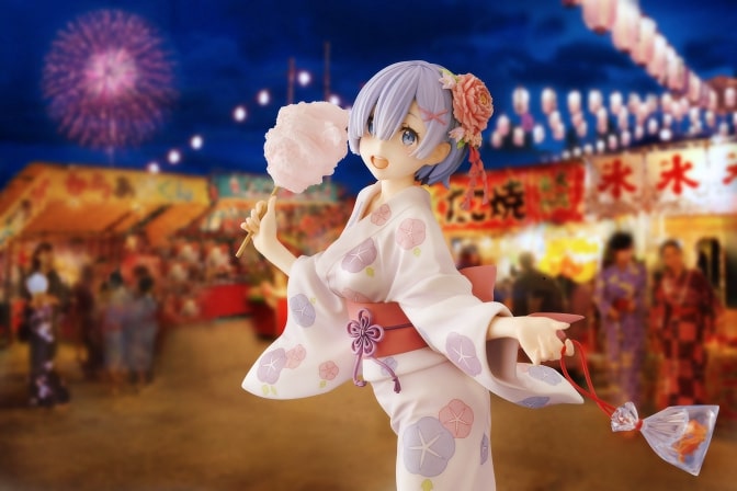 "Pre-Order" KADOKAWA Rem: Yukata Ver.