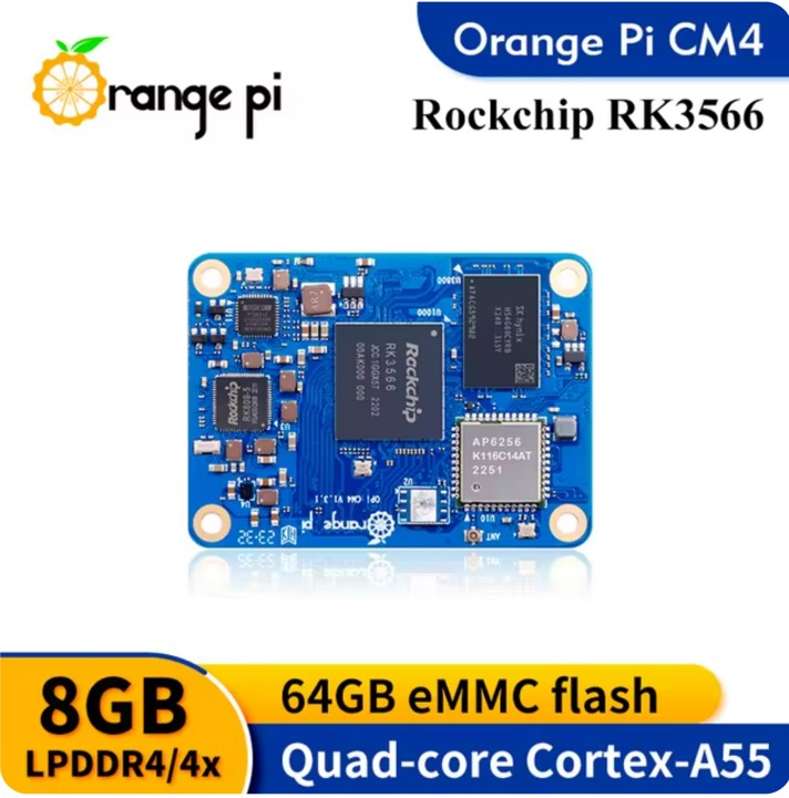 Orange Pi CM4 (8GB RAM 64GB eMMC) - Orange Pi
