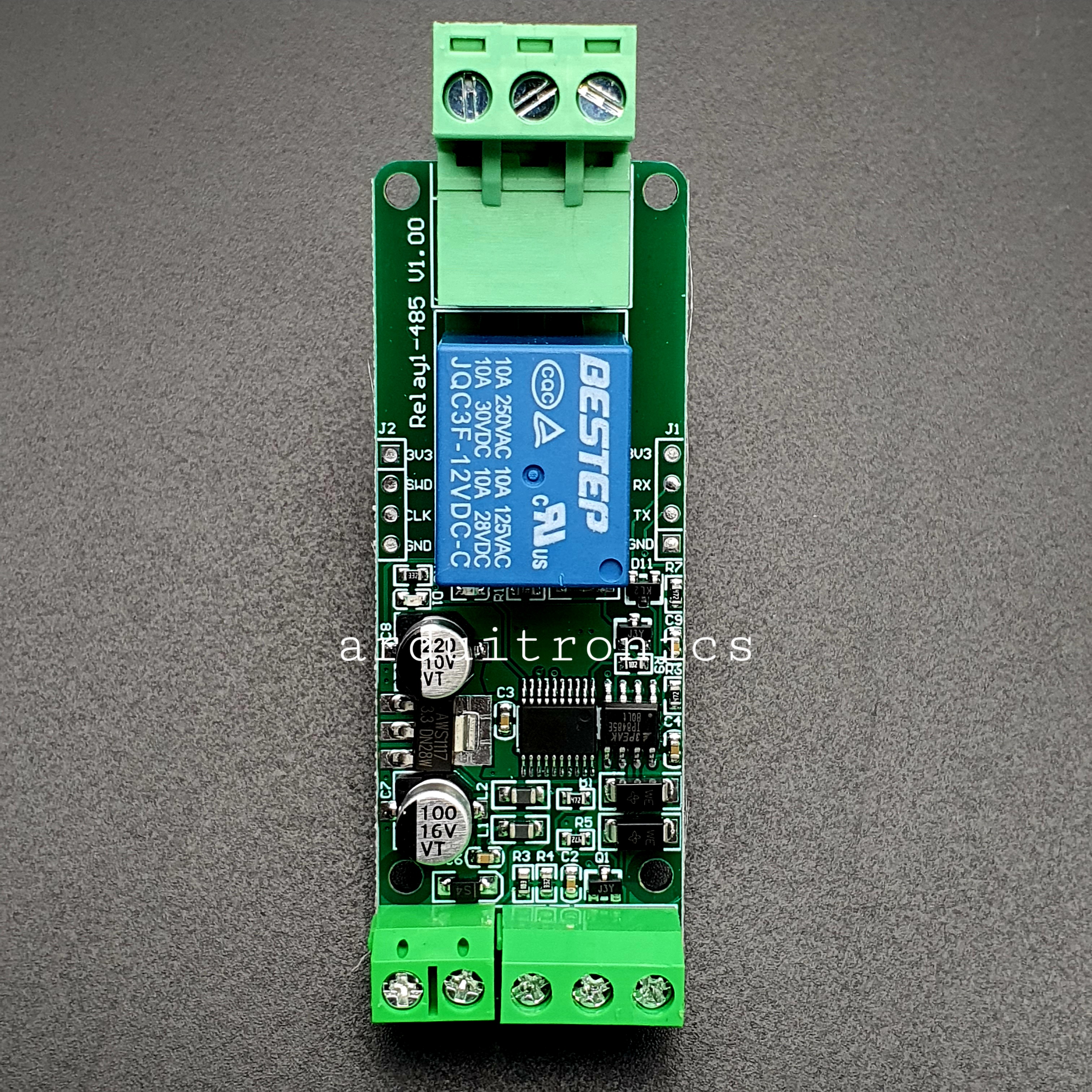 Modbus - RTU 1 Channel Relay Module RS485/TTL (12V)