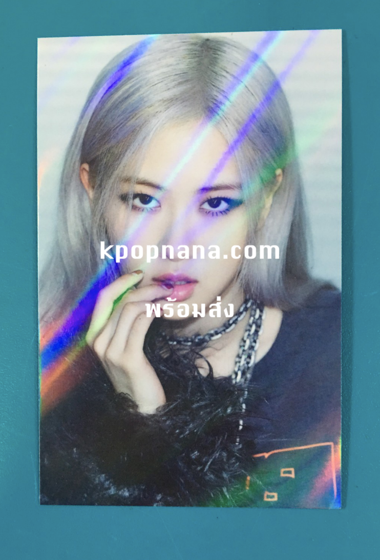 BLACKPINK - 1st FULL ALBUM [THE ALBUM] ขายเฉพาะ ของแถม with dra ma แบบ Rose พร้อมส่ง