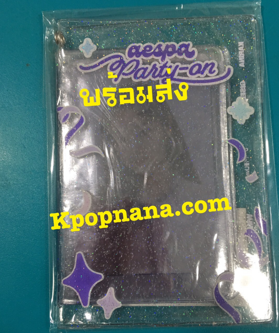 aespa -XR LIVE aespa SPECIAL EVENT ＂Party-On＂ MD (PHOTO HOLDER & PHOTO CARD สุ่ม ) พร้อมส่ง