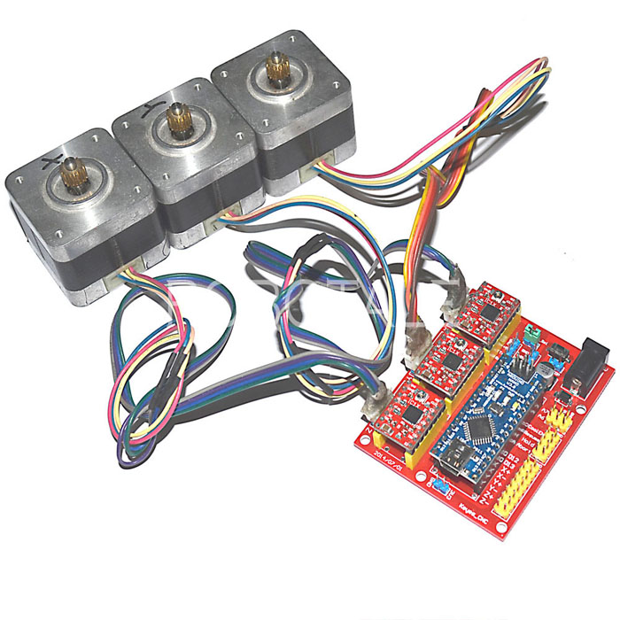 CNC Shield V4 Kit (CNC Shield + Motor Drive + Nano + สาย USB)