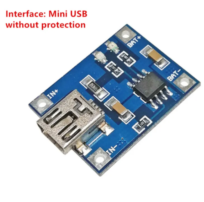 2ชิ้น TP4056 วงจรชาร์จแบตเตอรี่ลิเธียม18650 3.7v mini USB