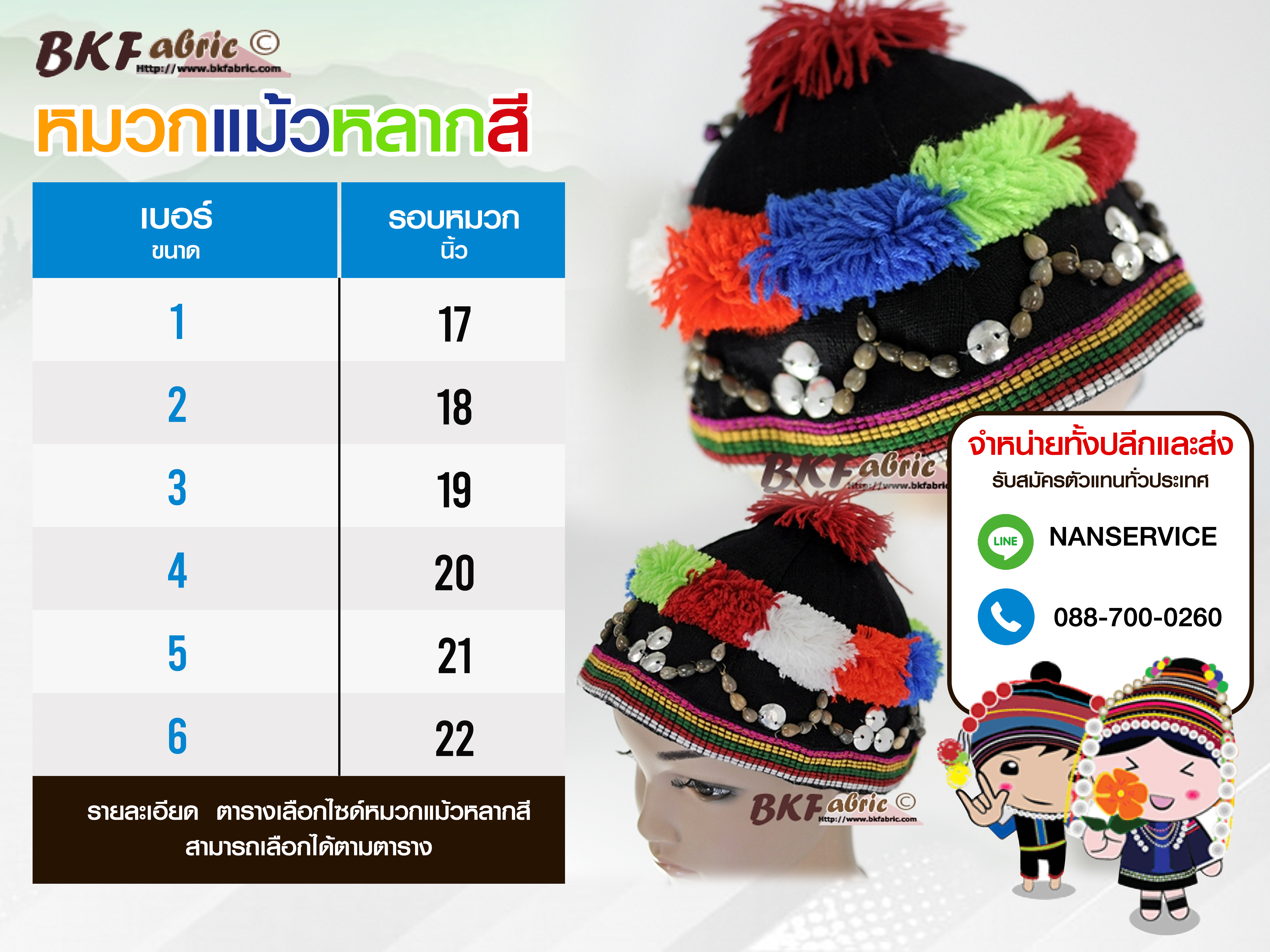 หมวกชาวเขา